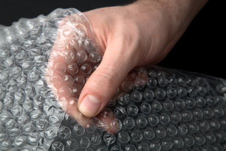 Bubble wrap is a type of soft plastic