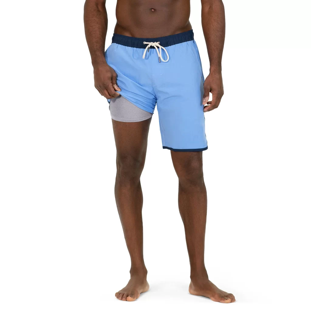 recycled polyester swimming trunks