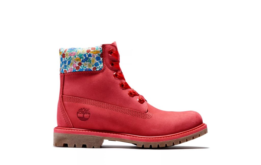 timberland boots with liberty fabric