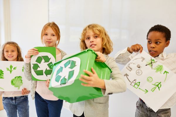 planet protectors; guide to recycling for kids
