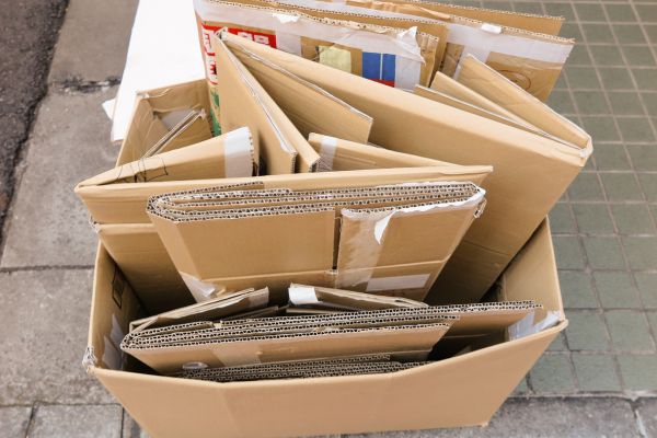 how to recycle cardboard at home
